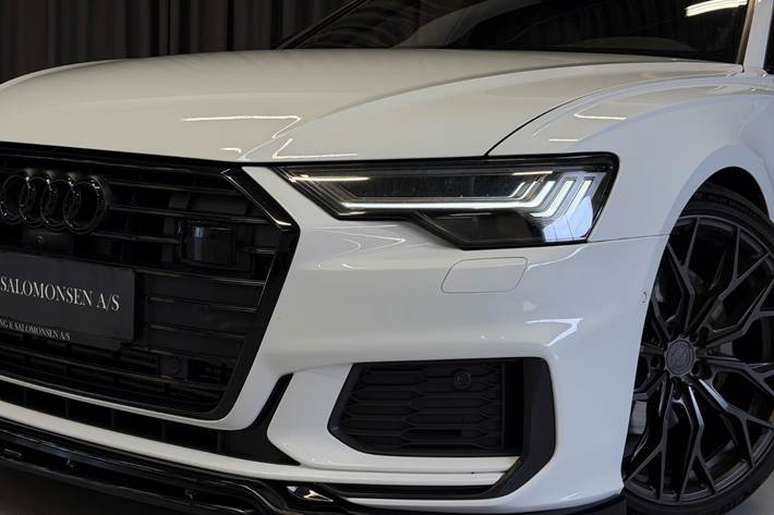 Hvid Audi A6 fra 2018