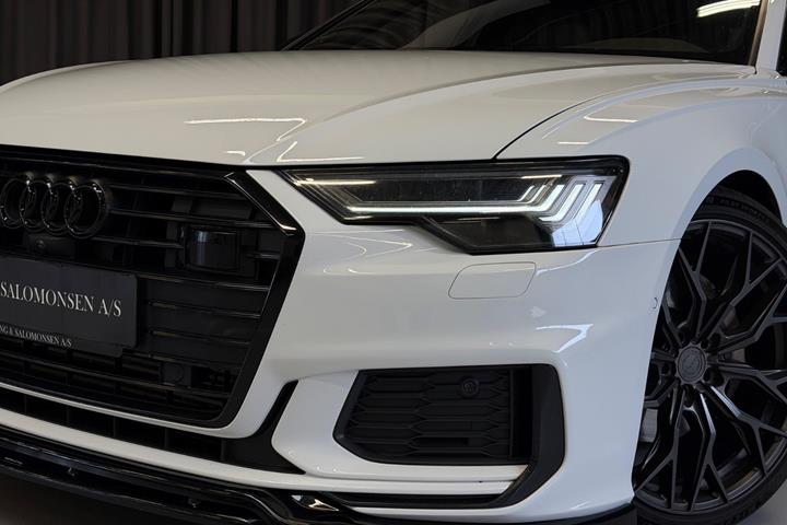 Hvid Audi A6 fra 2018