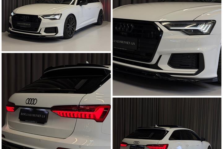 Hvid Audi A6 fra 2018