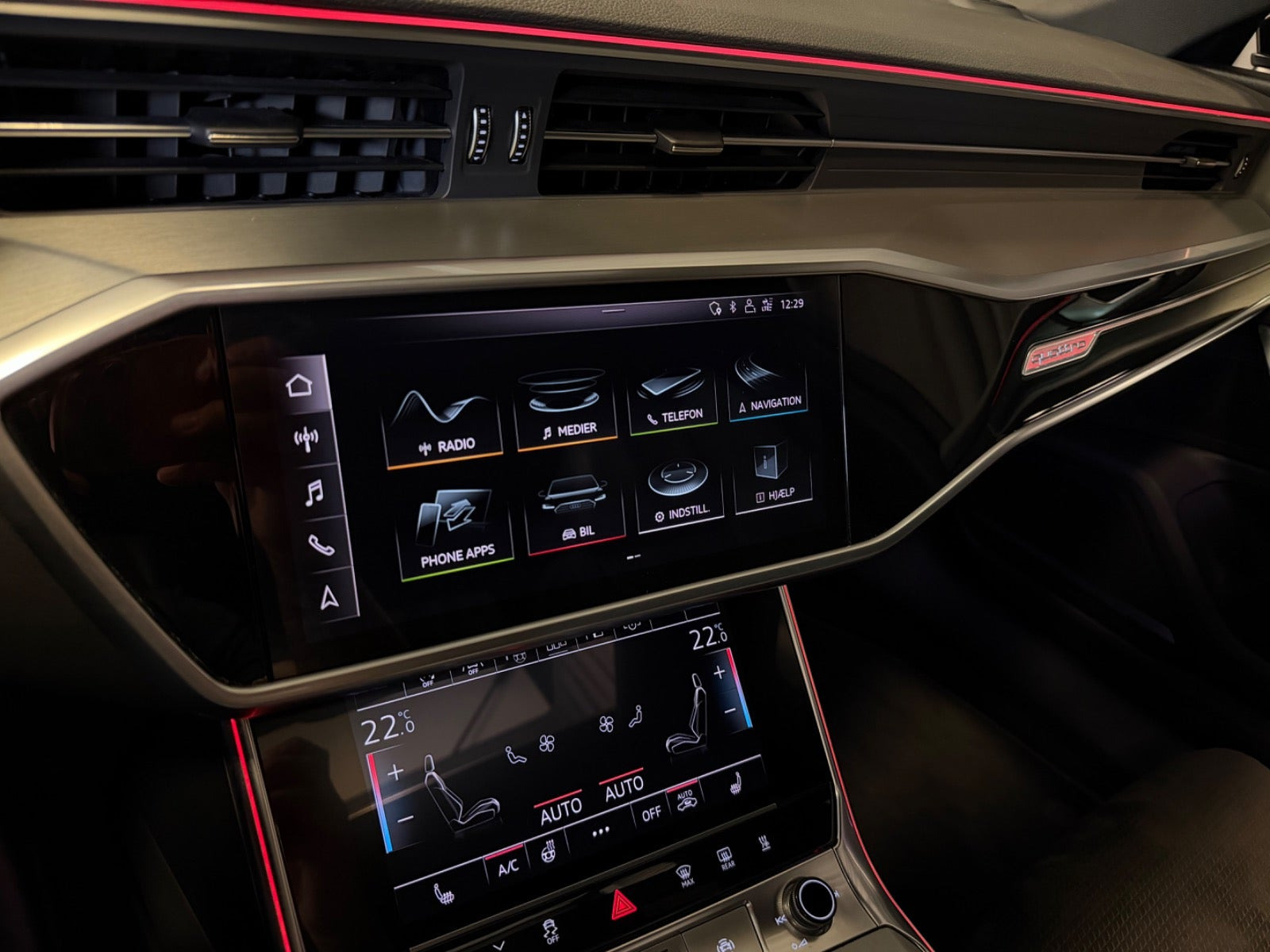 Hvid Audi A6 fra 2018