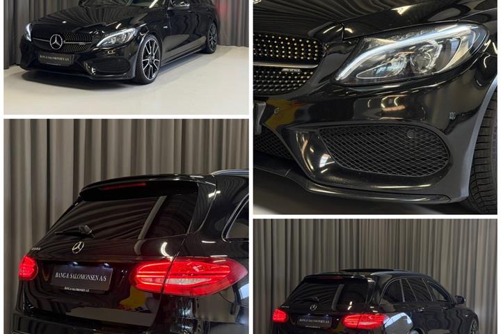Sort Mercedes C43 fra 2016