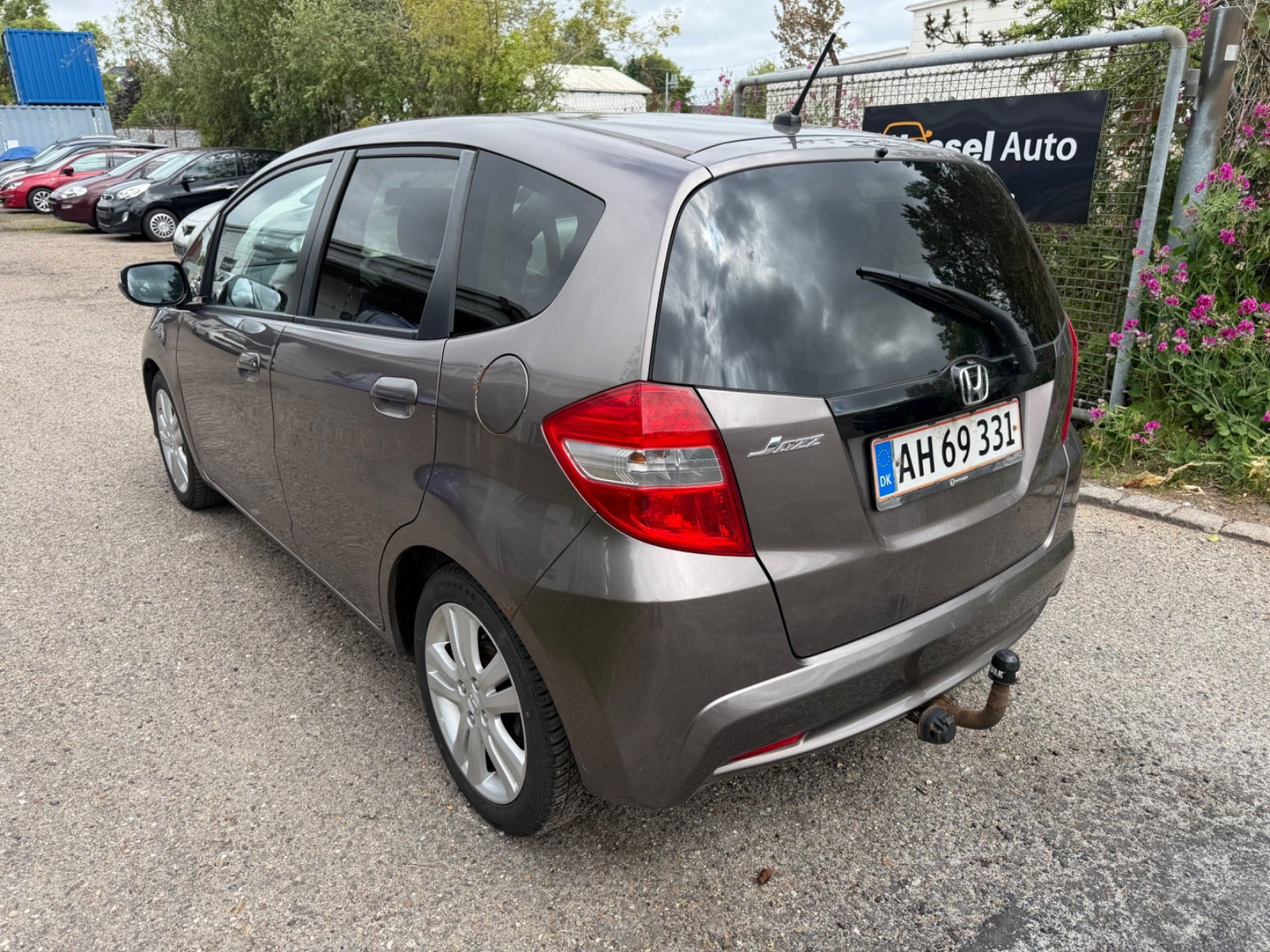 Grøn Honda Jazz fra 2013