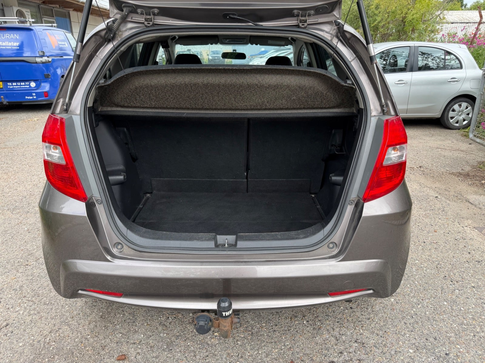 Grøn Honda Jazz fra 2013