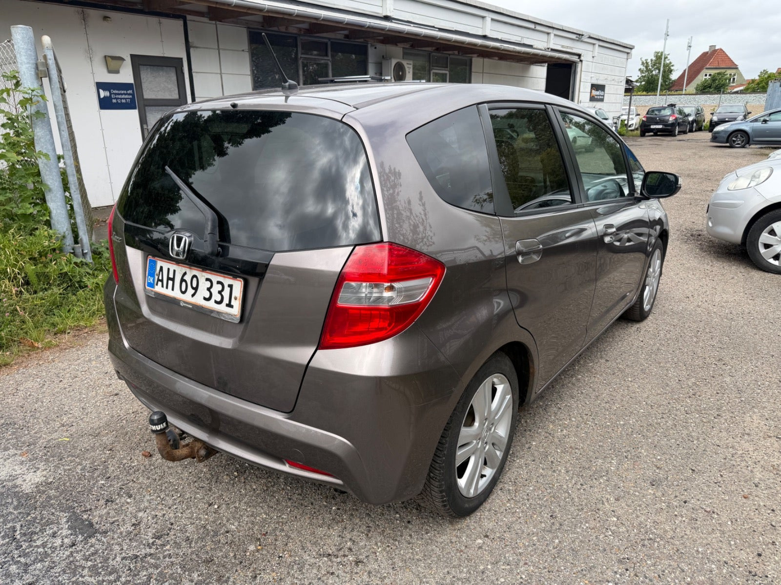 Grøn Honda Jazz fra 2013