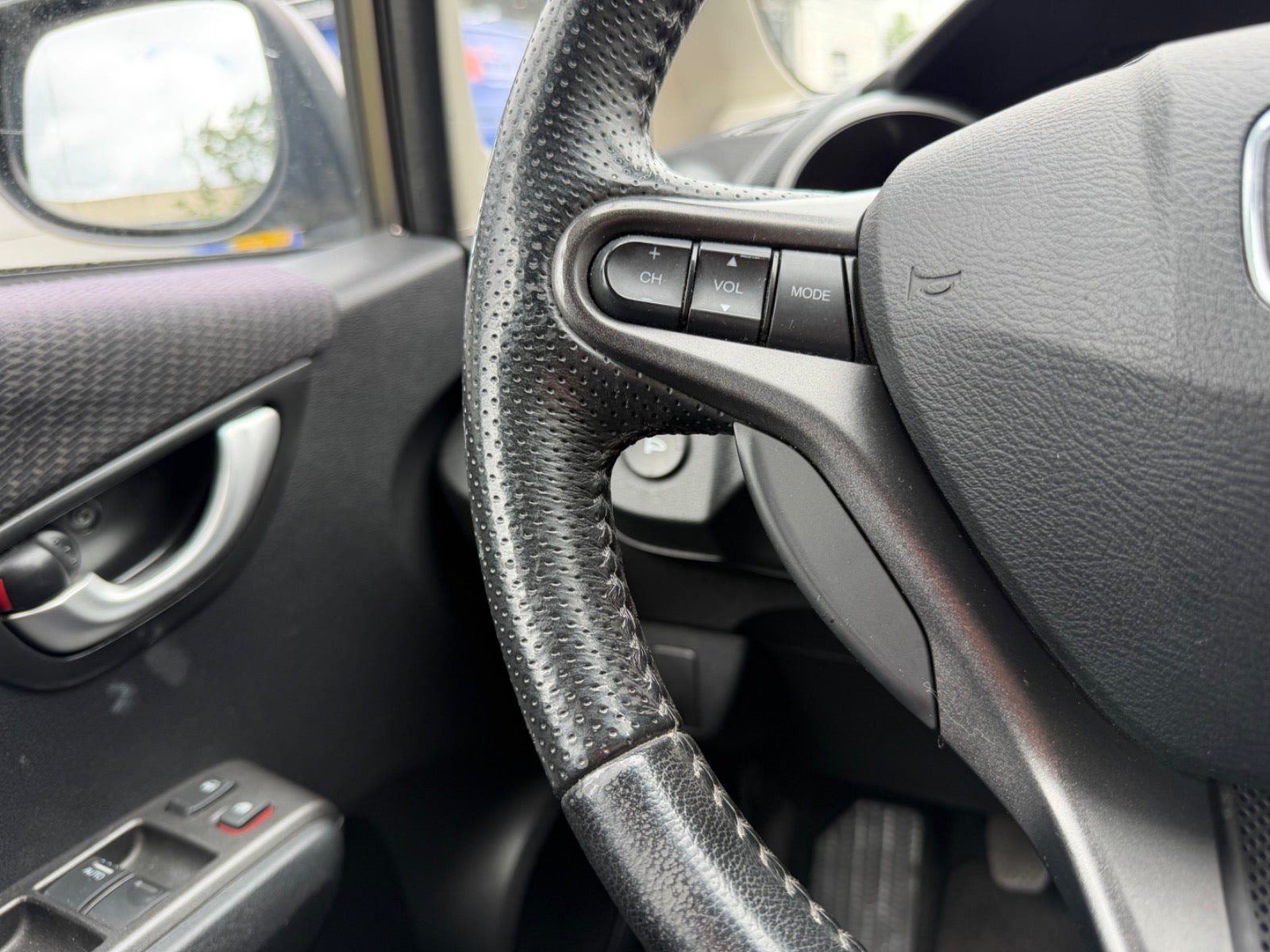 Grøn Honda Jazz fra 2013