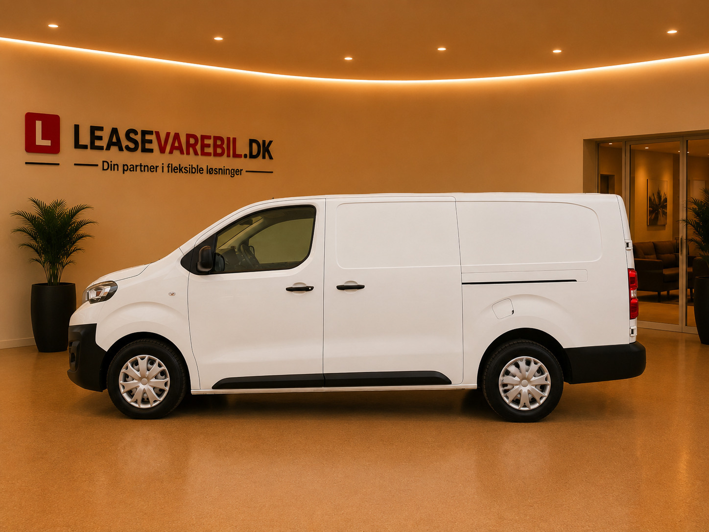 Hvid Peugeot Expert fra 2023