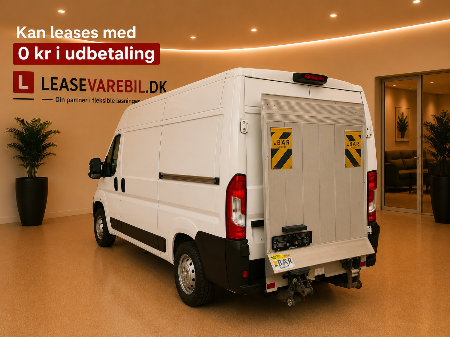 Hvid Peugeot Boxer 333 fra 2020