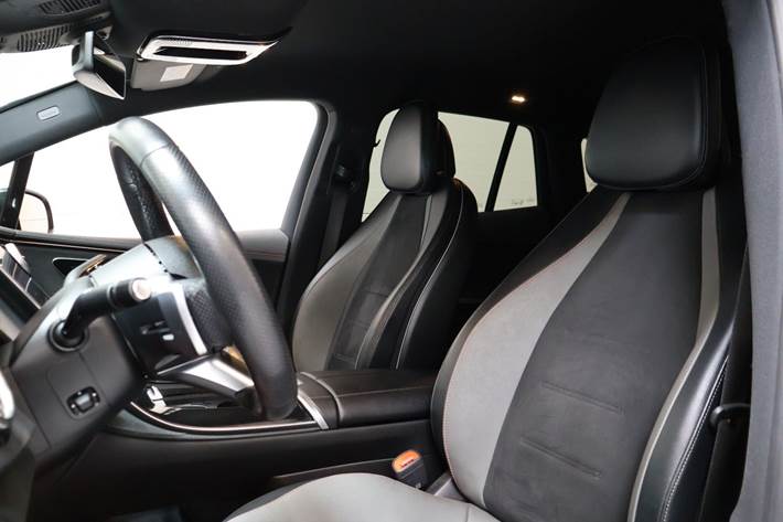 Grøn Mercedes EQE350+ SUV fra 2024