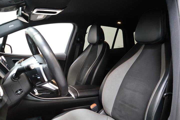 Grøn Mercedes EQE350+ SUV fra 2024