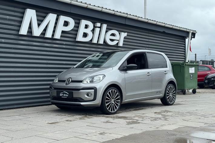 Sølv VW UP! fra 2018