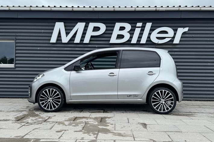 Sølv VW UP! fra 2018