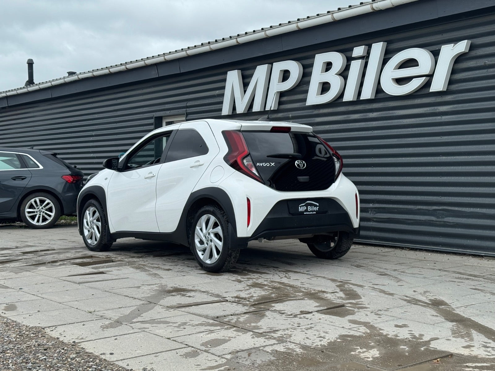 Hvid Toyota Aygo X fra 2022