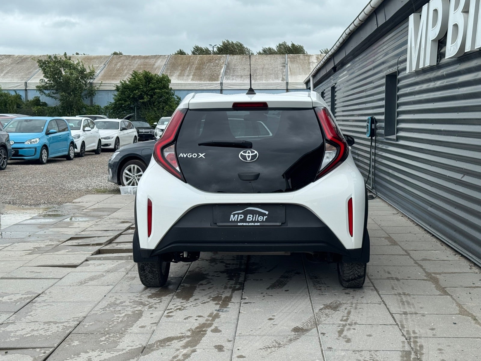Hvid Toyota Aygo X fra 2022