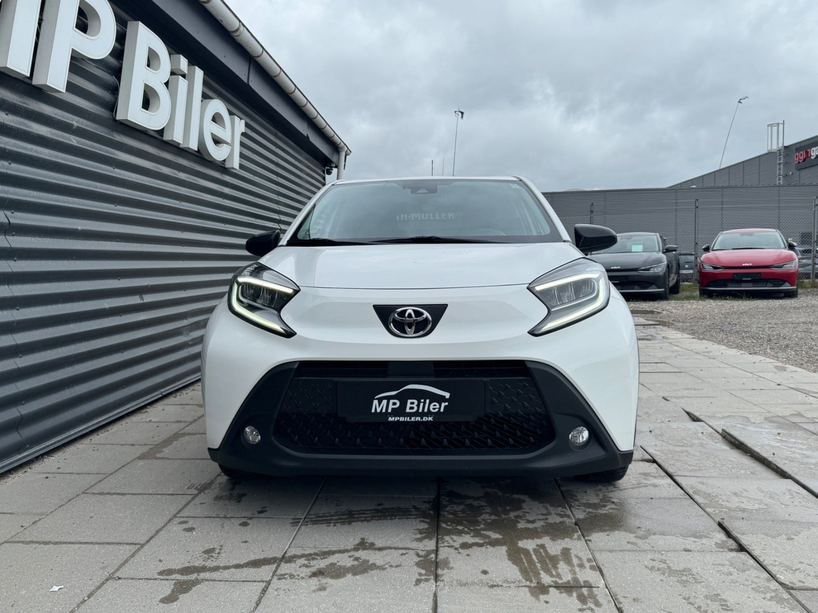 Hvid Toyota Aygo X fra 2022