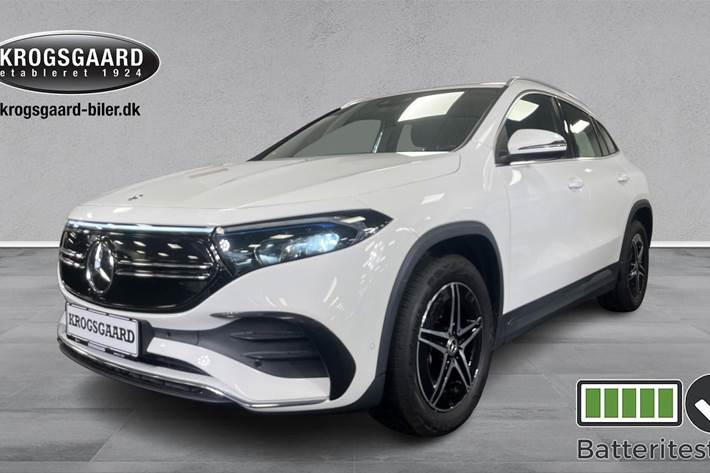Hvid Mercedes EQA250 fra 2023