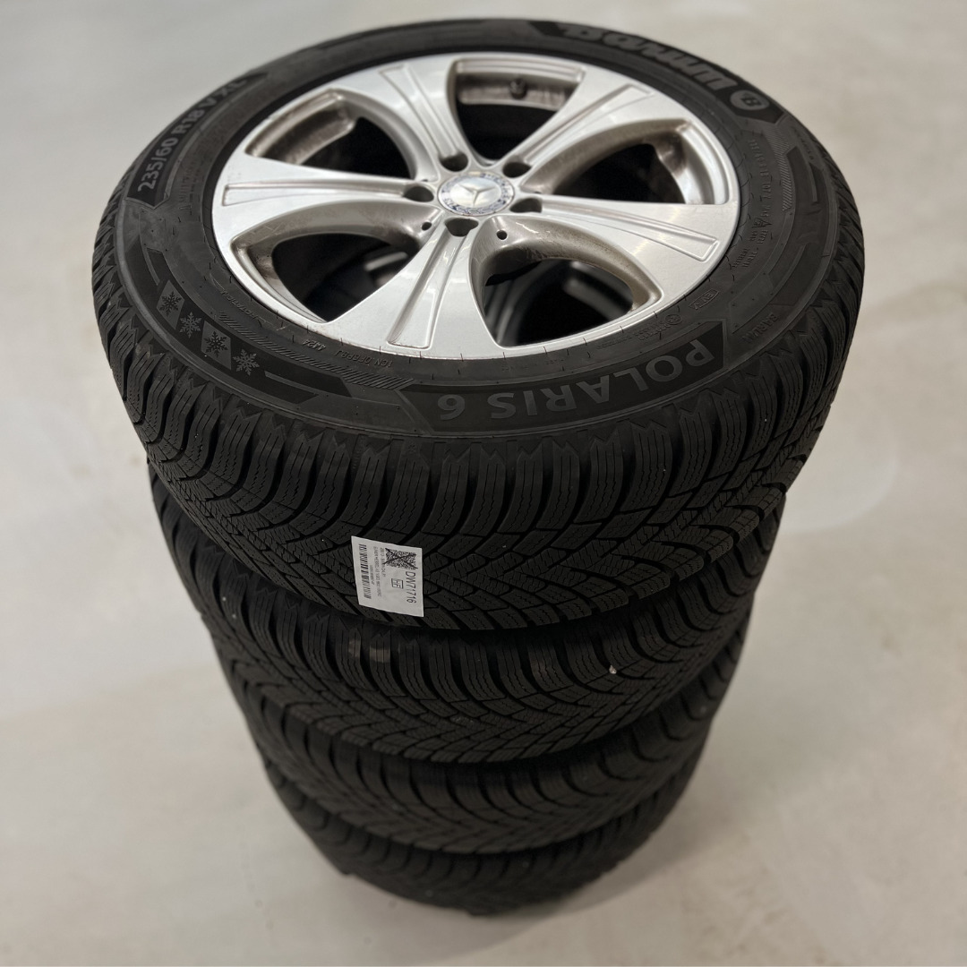 Hvid Mercedes GLC250 fra 2016