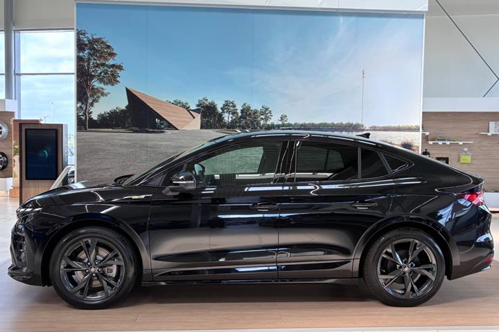 Sort Skoda Enyaq fra 2026
