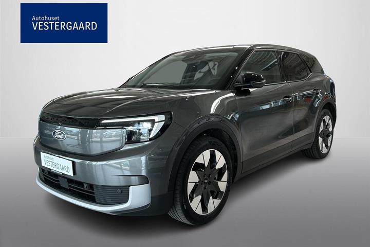 Grå Ford Explorer fra 2025 set udefra