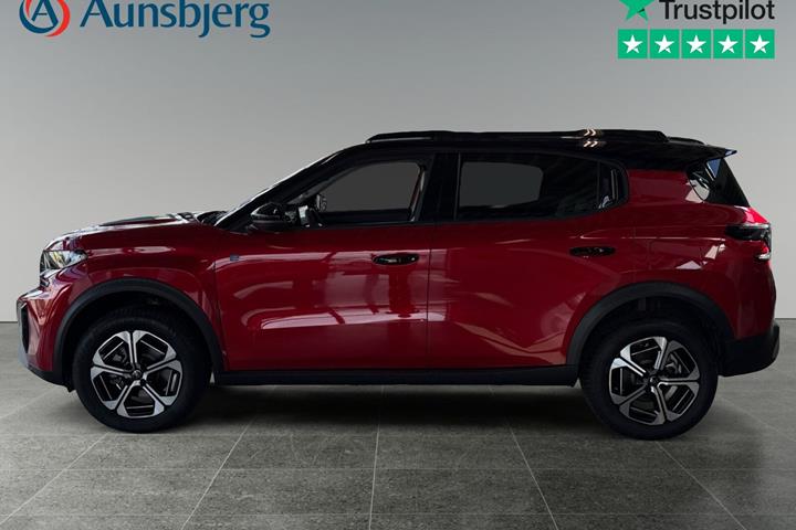 Rød Citroën e-C3 Aircross fra 2025