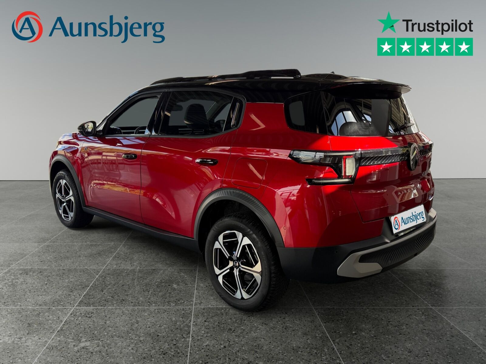 Rød Citroën e-C3 Aircross fra 2025