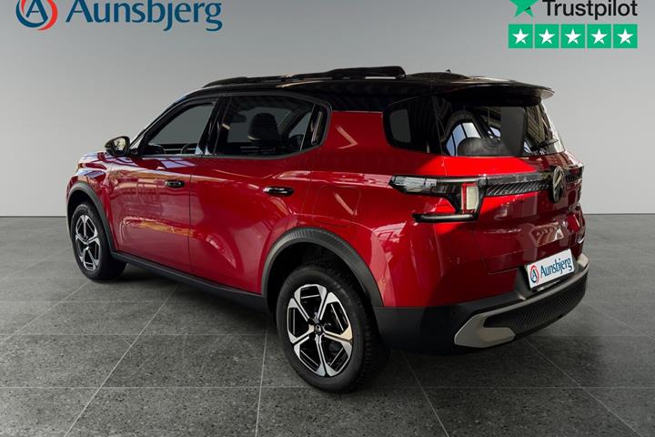 Rød Citroën e-C3 Aircross fra 2025