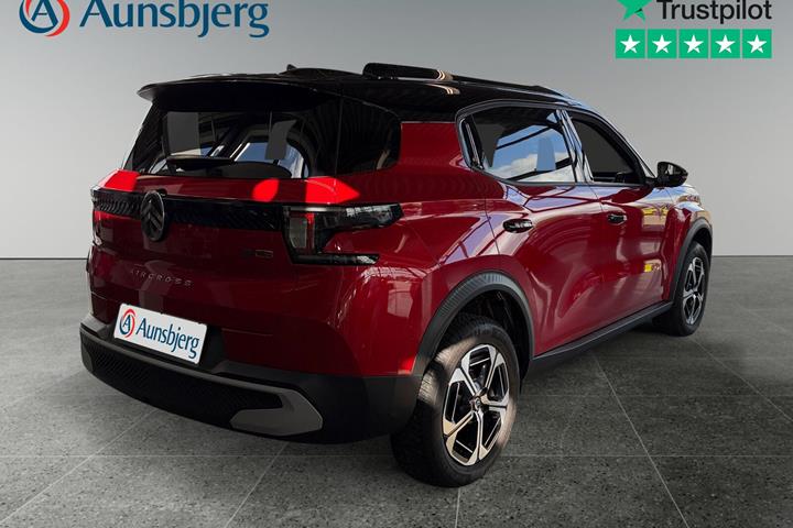 Rød Citroën e-C3 Aircross fra 2025