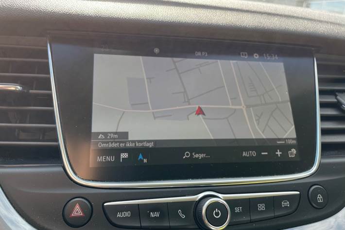 Sølv Opel Grandland X fra 2018