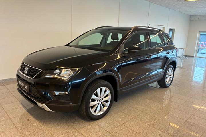 Sort Seat Ateca fra 2017 set udefra