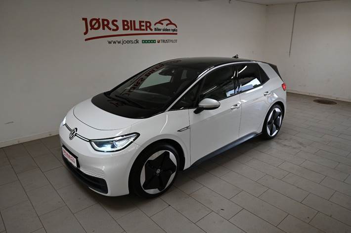 Hvid VW ID.3 fra 2020