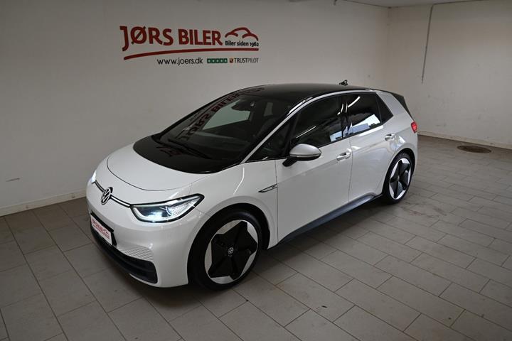 Hvid VW ID.3 fra 2020