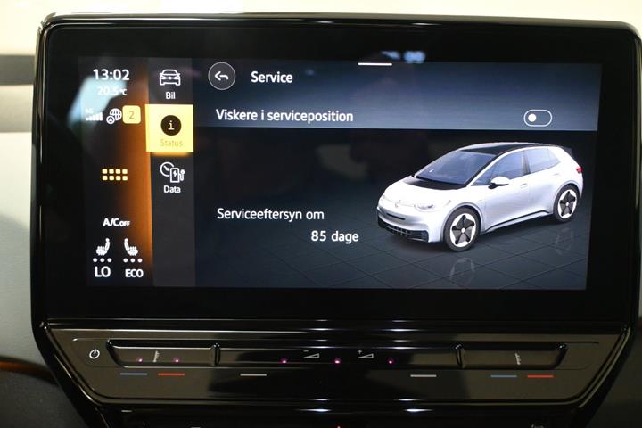 Hvid VW ID.3 fra 2020