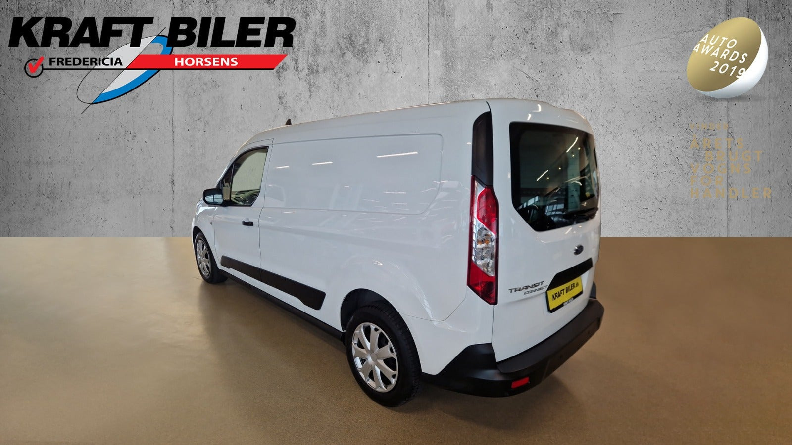 Hvid Ford Transit Connect fra 2021