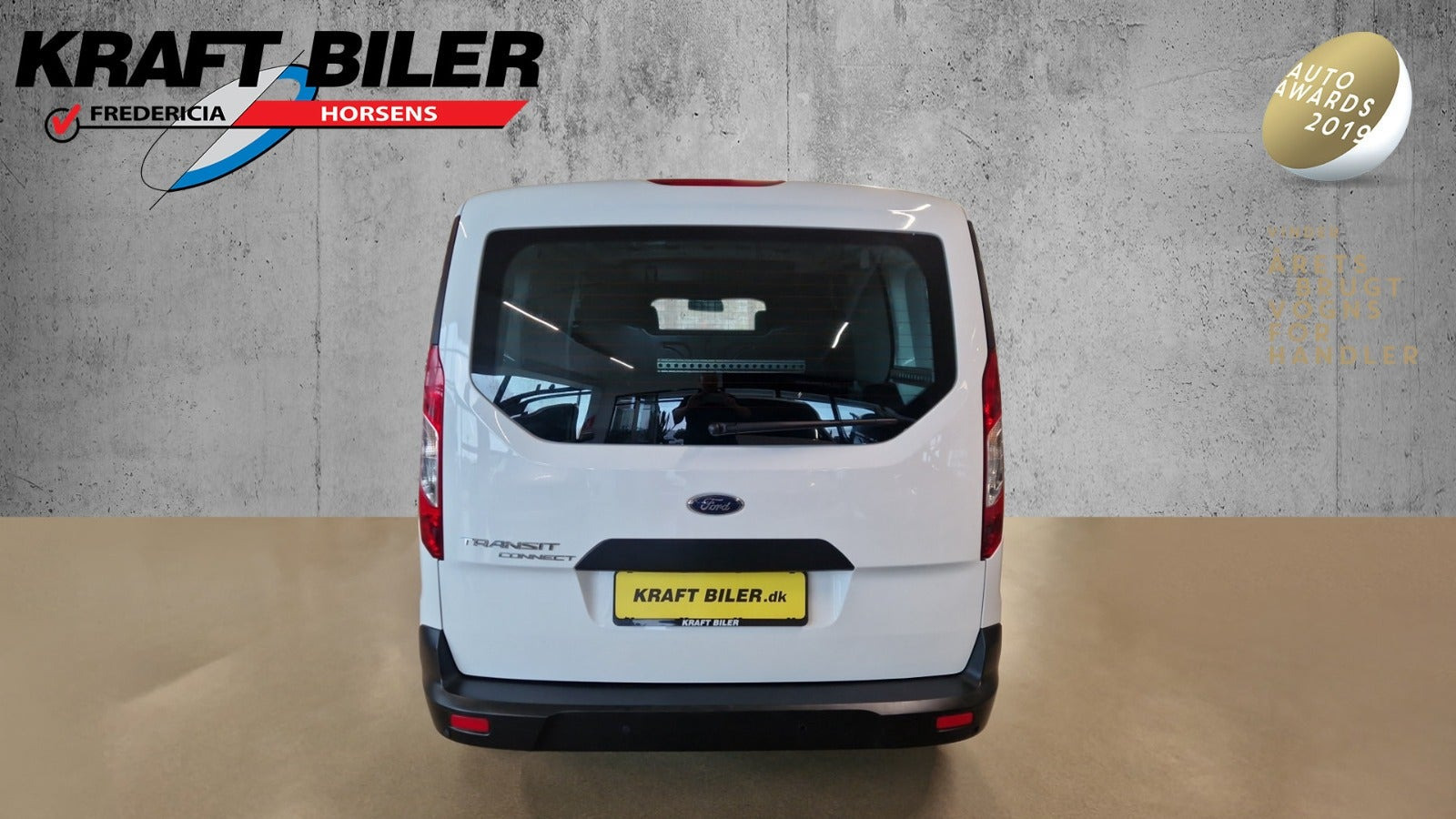 Hvid Ford Transit Connect fra 2021