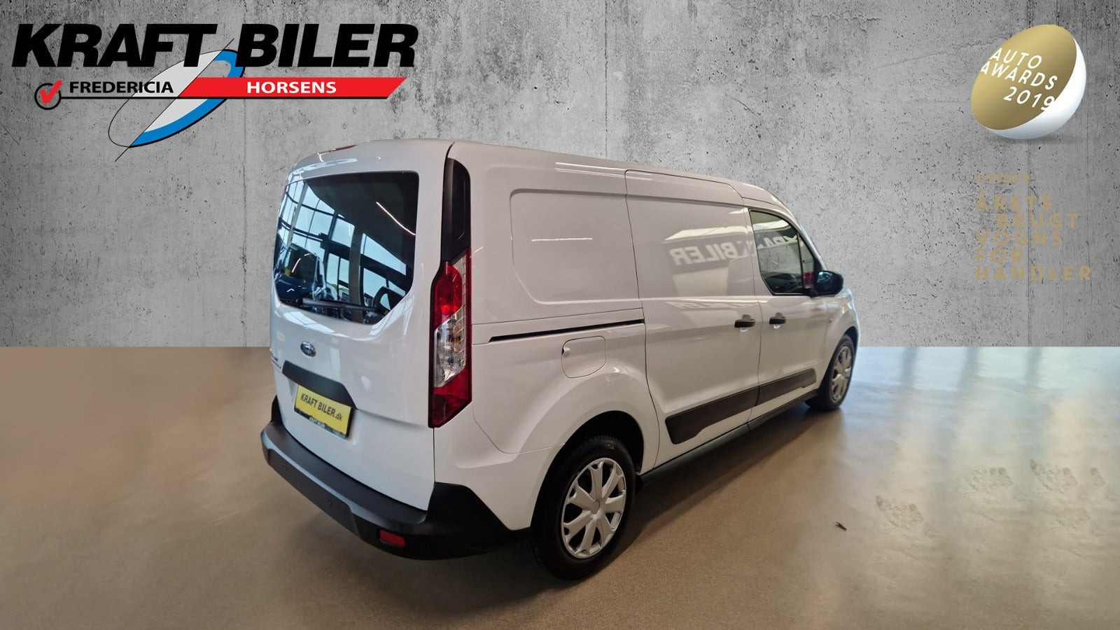 Hvid Ford Transit Connect fra 2021