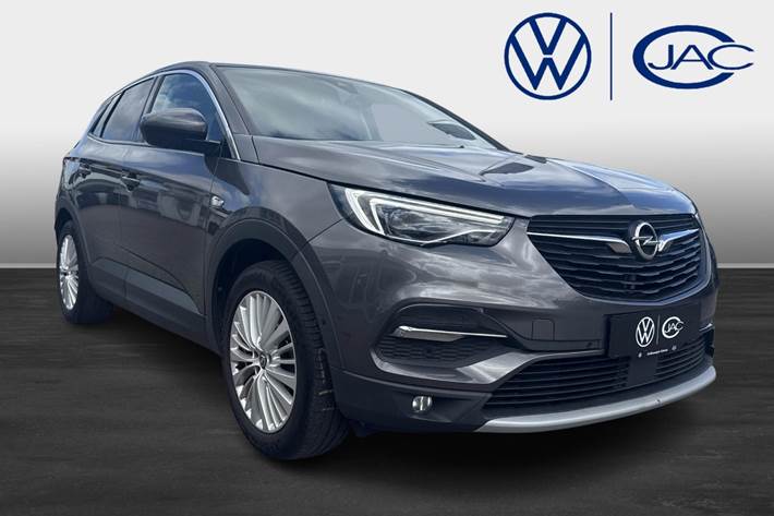 Grå Opel Grandland X fra 2019