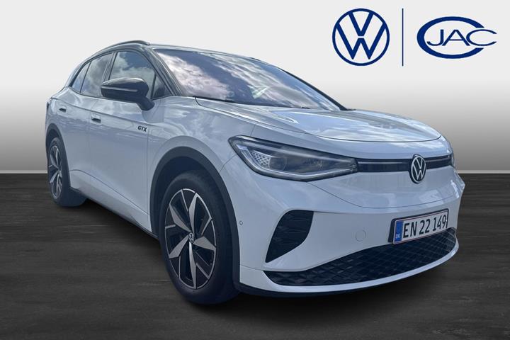 Hvid VW ID.4 fra 2025 set udefra