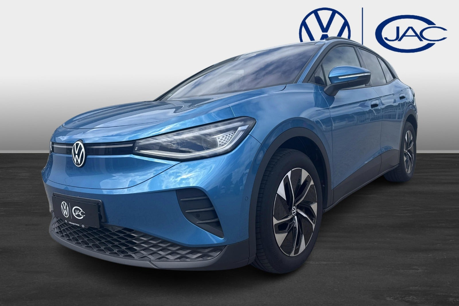 Blå VW ID.4 fra 2025
