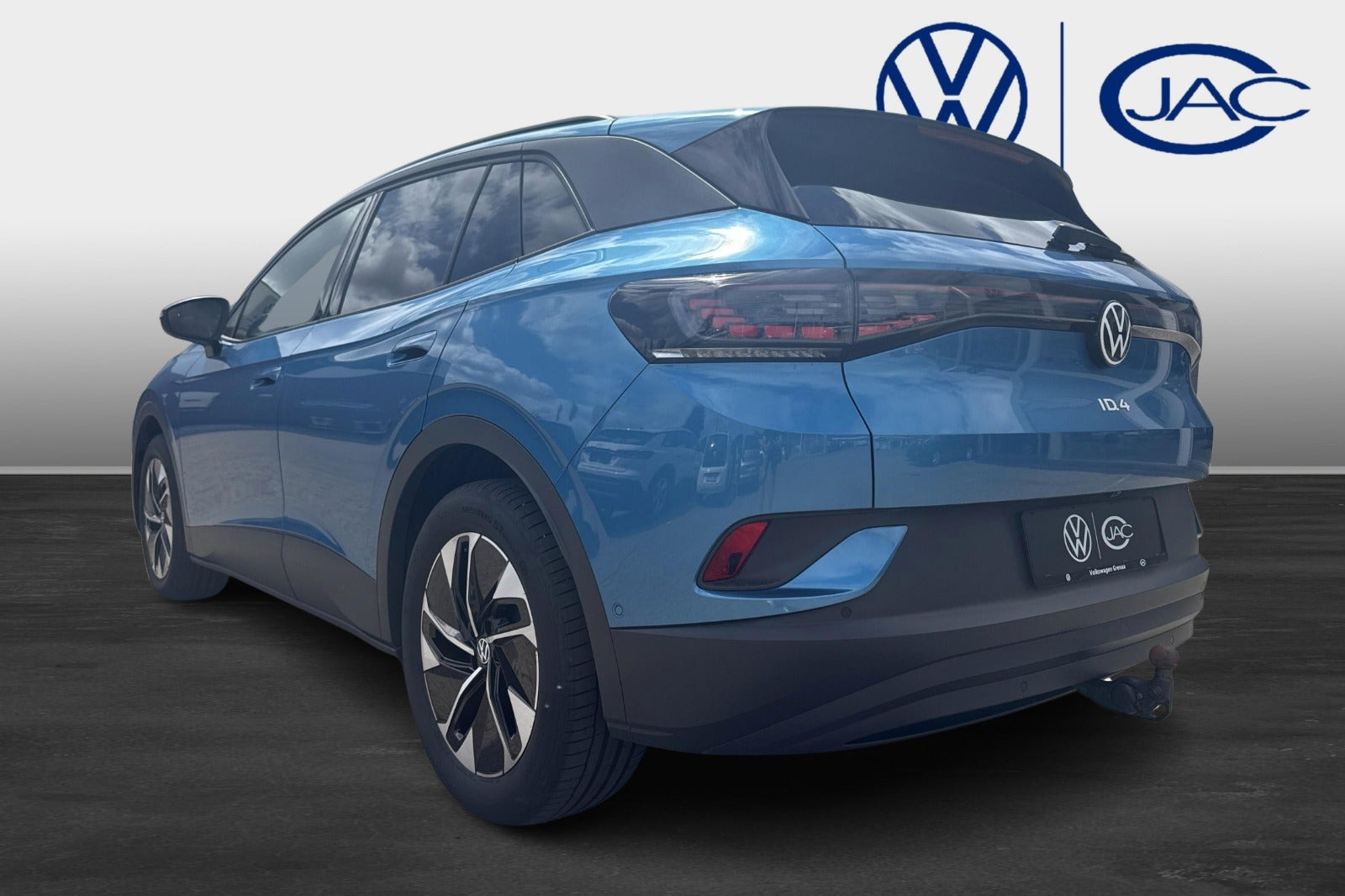 Blå VW ID.4 fra 2025