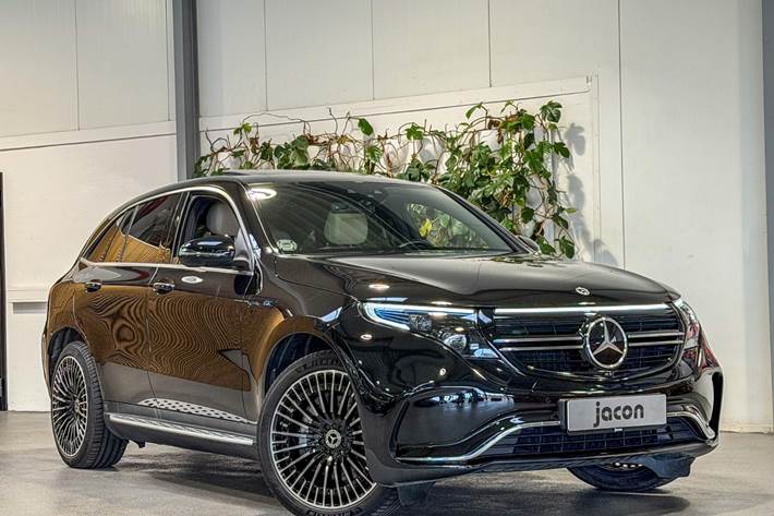 Sort Mercedes EQC400 fra 2021