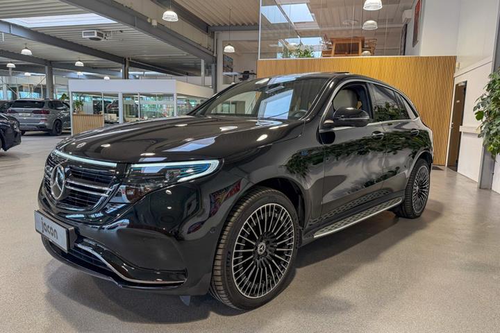 Sort Mercedes EQC400 fra 2021