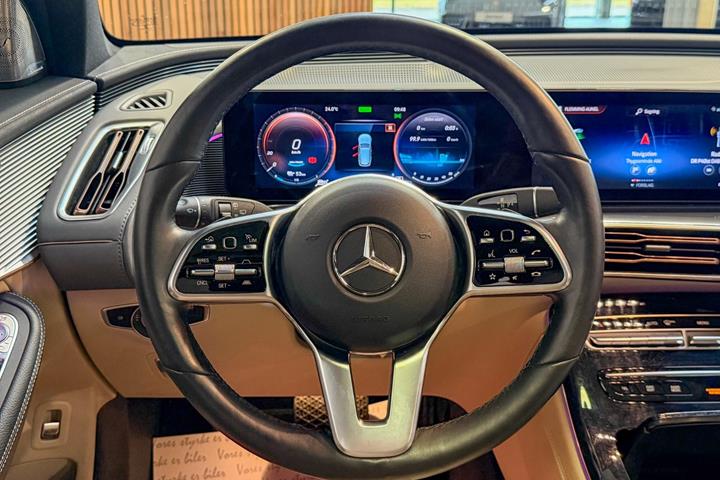 Sort Mercedes EQC400 fra 2021