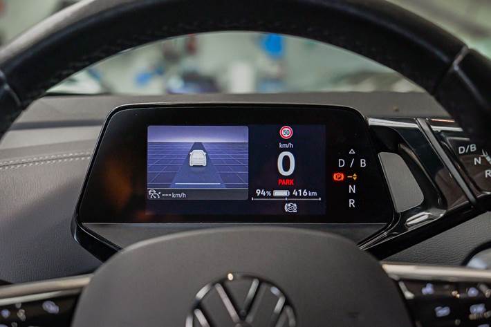 Grå VW ID.4 fra 2023