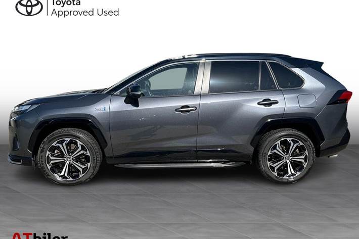 Grå Toyota RAV4 Plug-in fra 2023