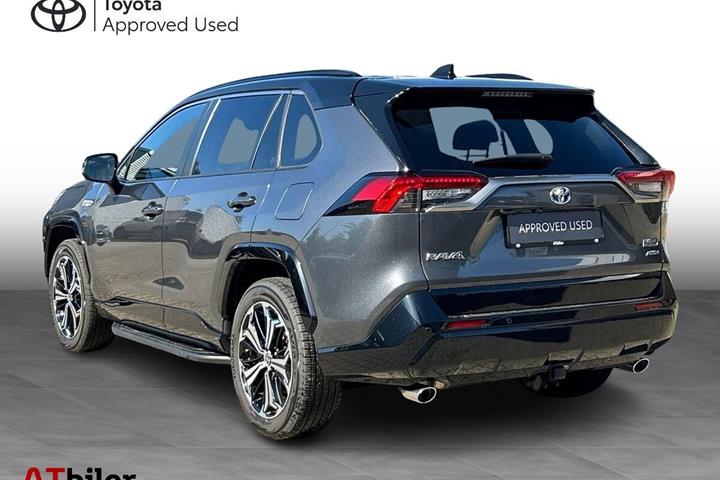 Grå Toyota RAV4 Plug-in fra 2023
