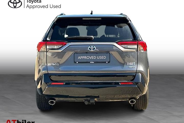 Grå Toyota RAV4 Plug-in fra 2023