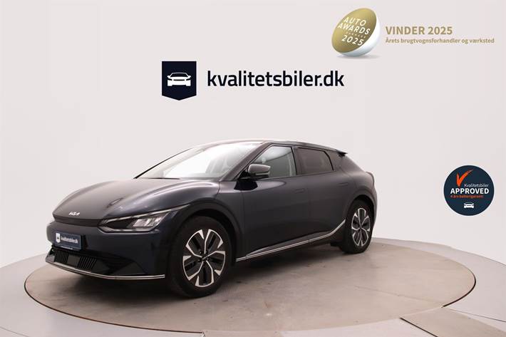 Blå Kia EV6 fra 2023