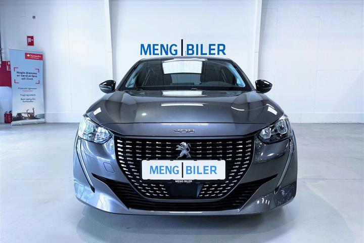 Grå Peugeot 208 fra 2023