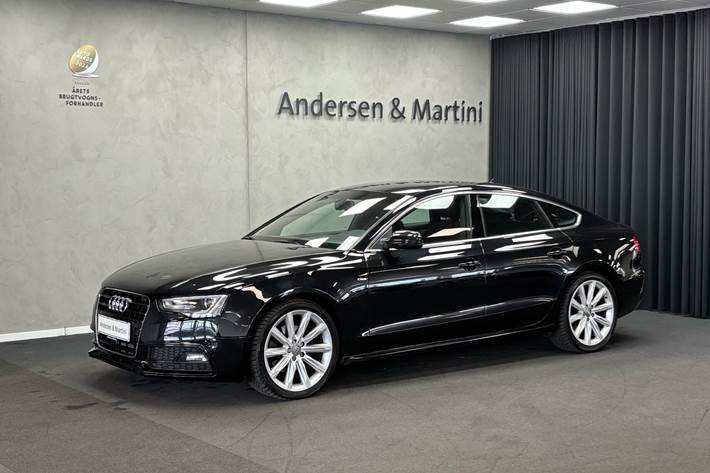 Sort Audi A5 fra 2016