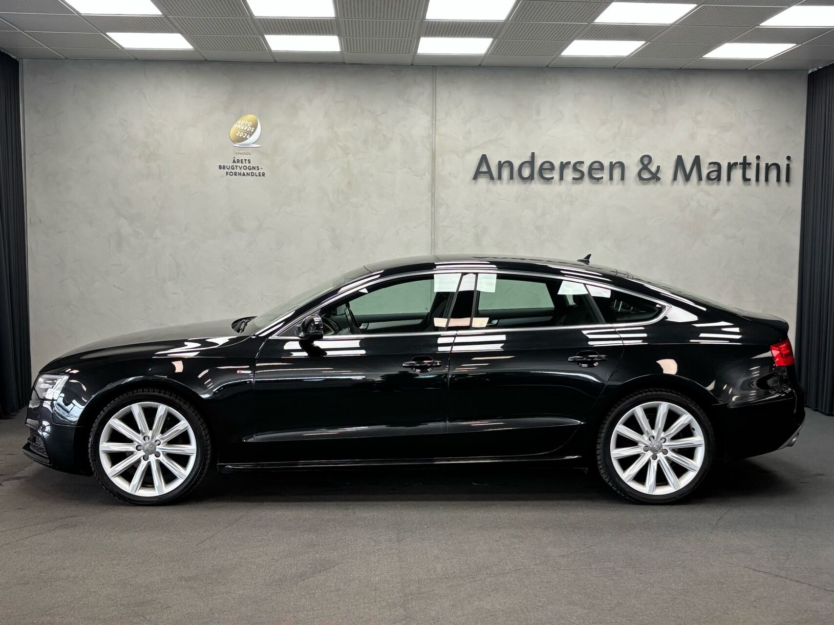 Sort Audi A5 fra 2016