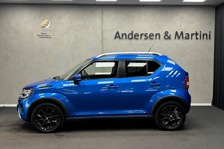 Blå Suzuki Ignis fra 2020